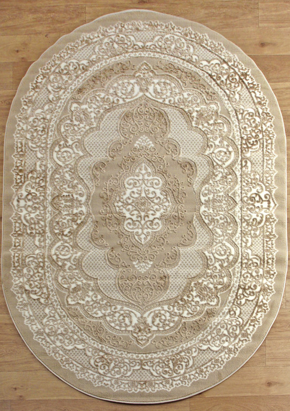 Ковер N7668 - 070 BEIGE - Овал
