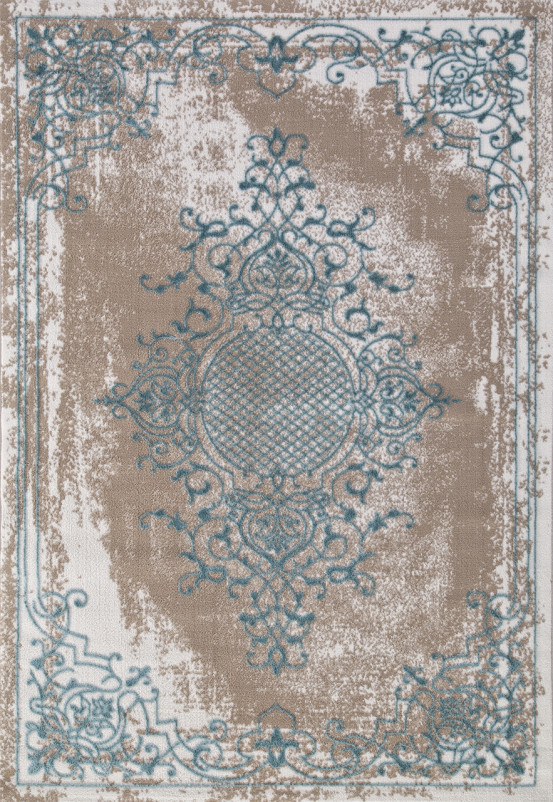 Ковер Q5521 - 031 BLUE - Прямоугольник