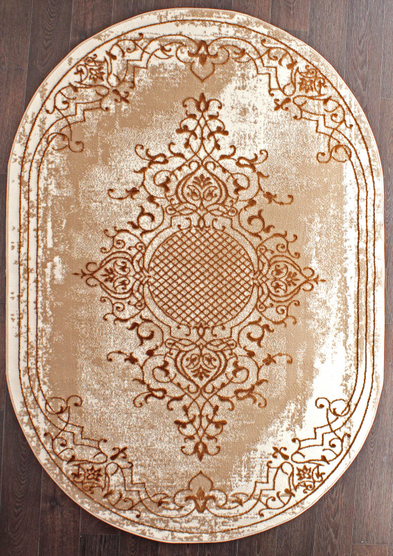 Ковер Q5521 - 075 GOLD - Овал