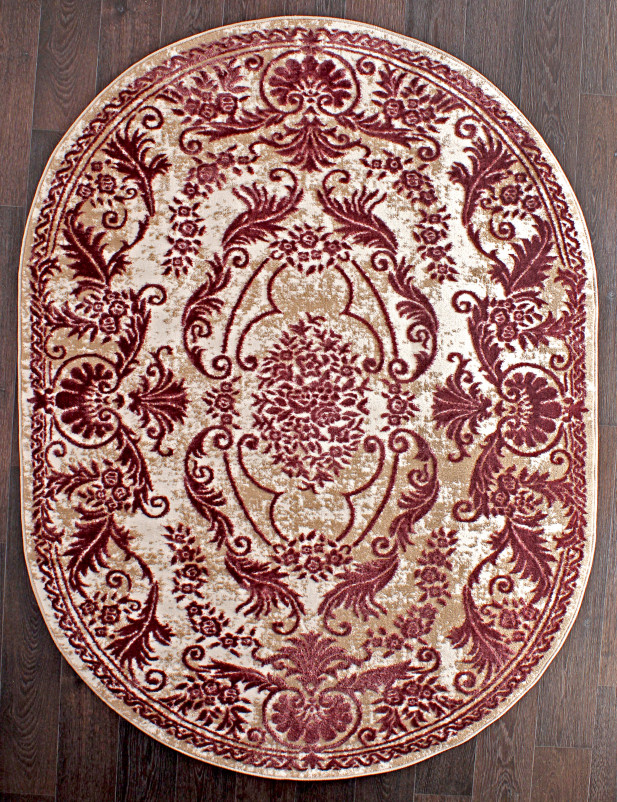 Ковер Q8738 - 051 PURPLE - Овал