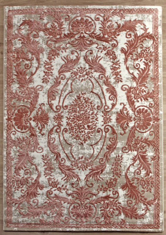 Ковер Q8738 - 055 PINK - Прямоугольник