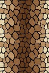 Ковер D046 - BROWN - Прямоугольник