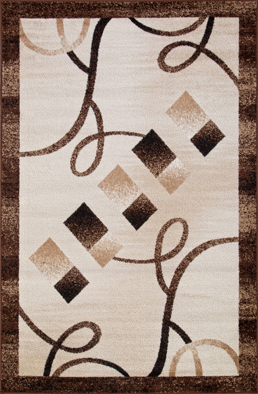 Ковер d054 - BEIGE - Прямоугольник