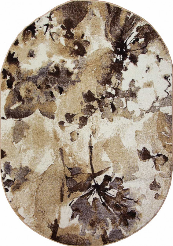 Ковер D440 - GRAY-BEIGE - Овал