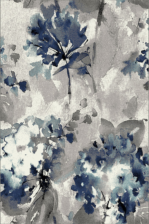 Ковер D440 - GRAY-BLUE - Прямоугольник