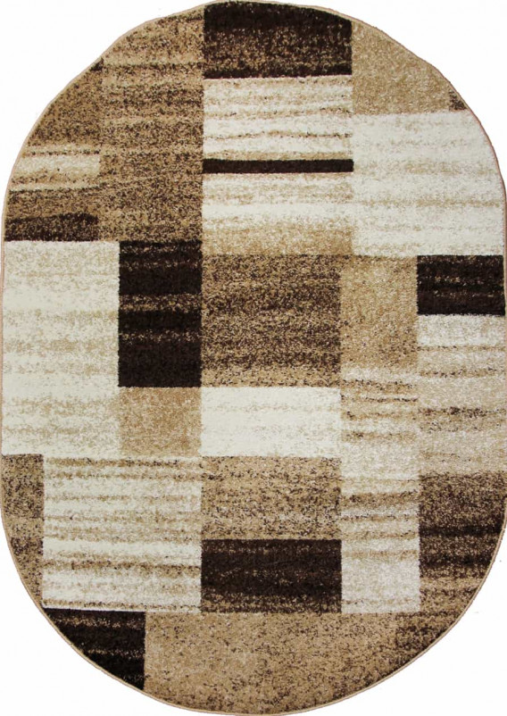 Ковер D441 - BEIGE - Овал