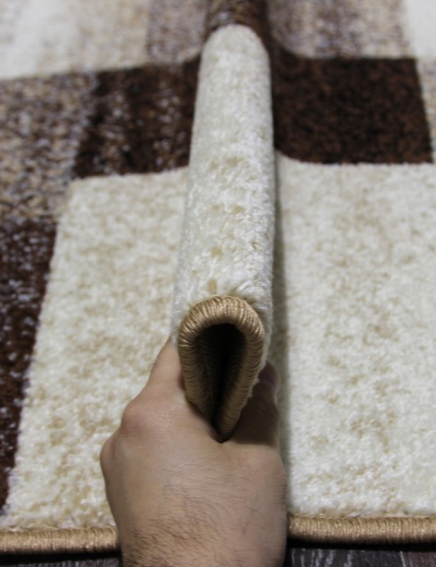 Ковер D441 - GRAY-BEIGE - Овал