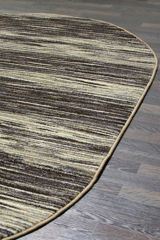 Ковер D446 - GRAY-BEIGE - Овал