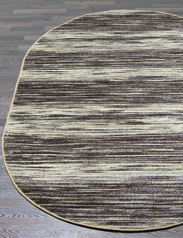 Ковер D446 - GRAY-BEIGE - Овал
