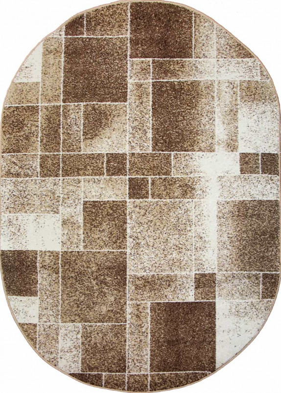 Ковер D447 - BEIGE - Овал