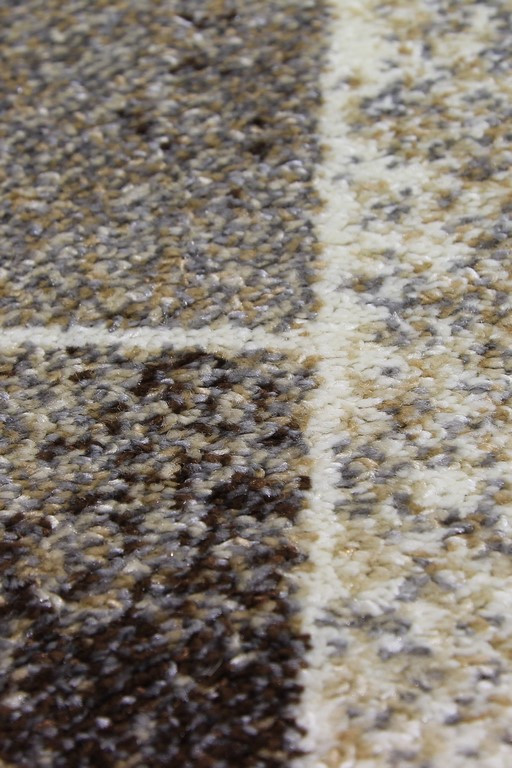 Ковер D447 - GRAY-BEIGE - Овал