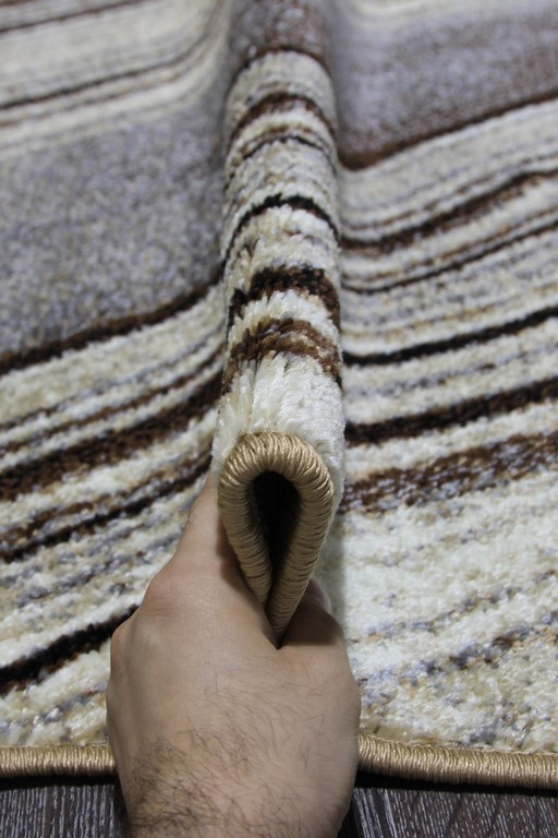 Ковер D449 - GRAY-BEIGE - Овал