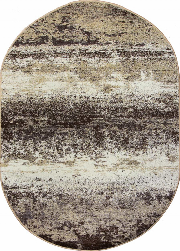 Ковер D450 - GRAY-BEIGE - Овал