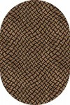 Ковер D452 - BEIGE - Овал