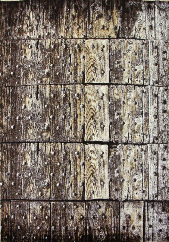 Ковер D453 - GRAY-BEIGE - Прямоугольник
