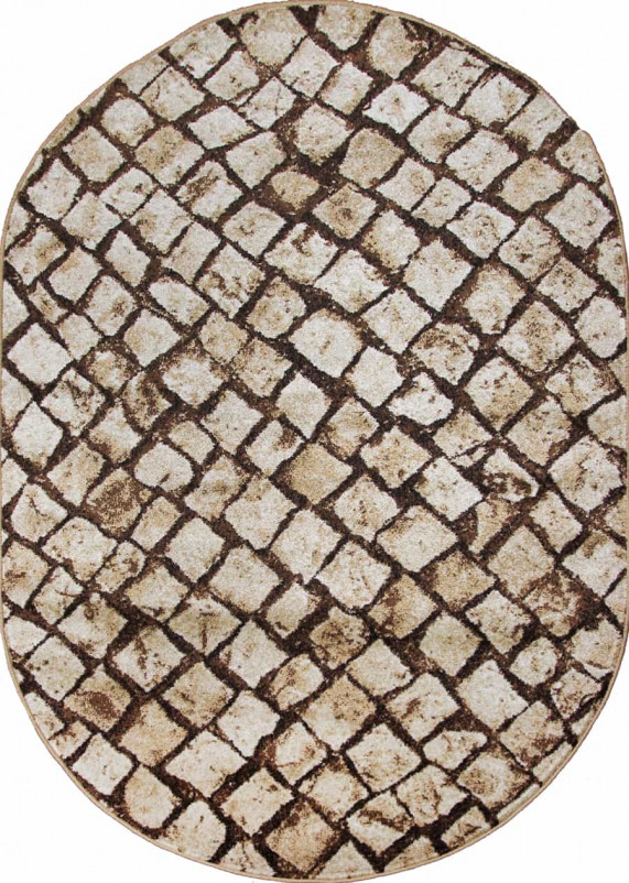 Ковер D455 - BEIGE - Овал