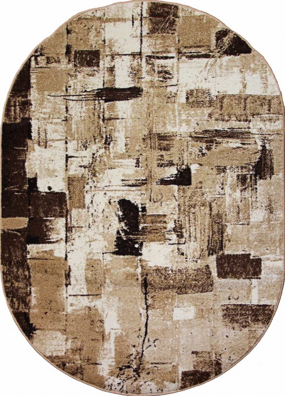 Ковер D457 - BEIGE - Овал