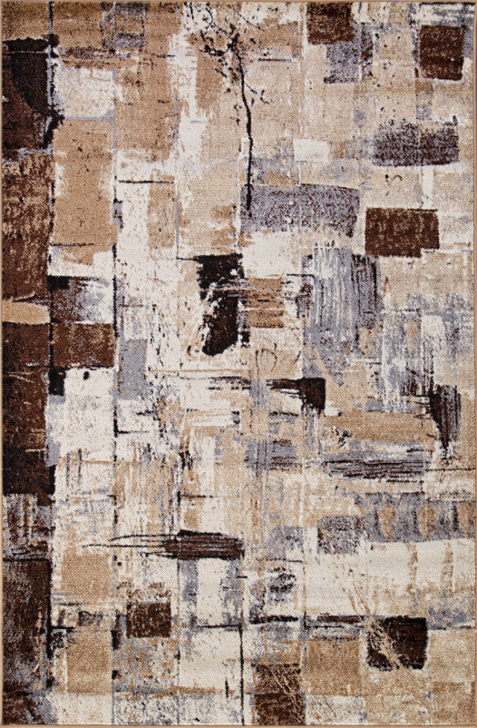Ковер D457 - GRAY-BEIGE - Прямоугольник