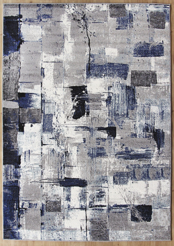 Ковер D457 - GRAY-BLUE 9 - Прямоугольник
