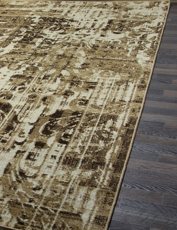 Ковер D458 - BEIGE-BROWN - Прямоугольник