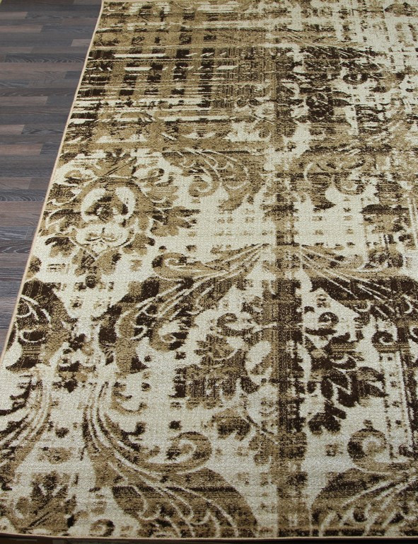 Ковер D458 - BEIGE-BROWN - Прямоугольник