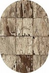 Ковер D462 - GRAY-BEIGE - Овал
