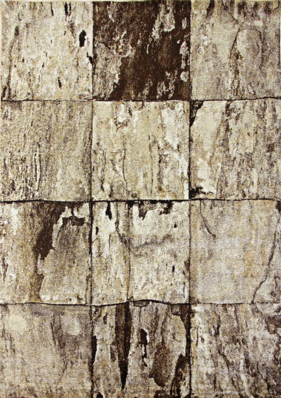 Ковер D462 - GRAY-BEIGE - Прямоугольник