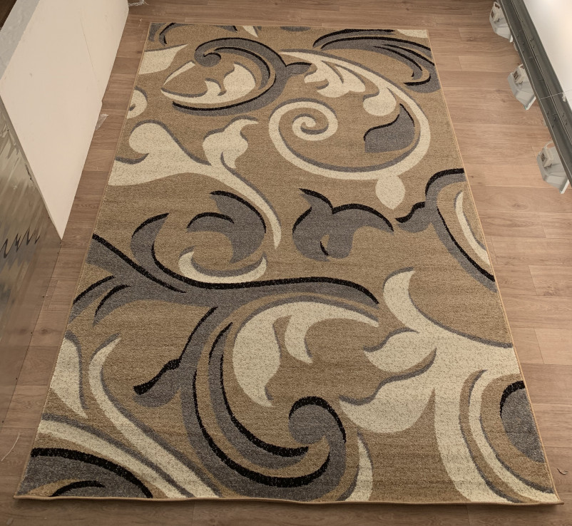 Ковер D538 - BEIGE-GRAY 9 - Прямоугольник