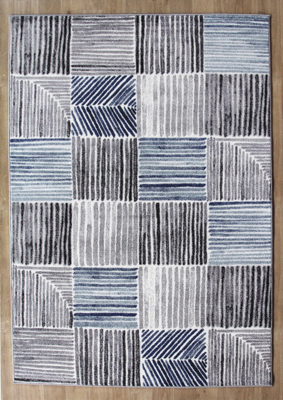 Ковер D546 - GRAY-BLUE 9 - Прямоугольник