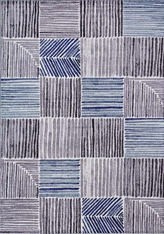 Ковер D546 - GRAY-BLUE - Прямоугольник