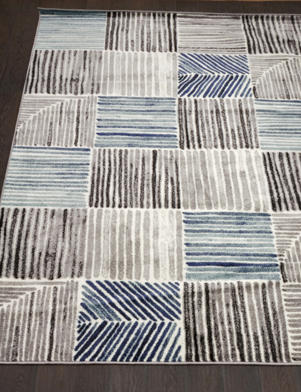 Ковер D546 - GRAY-BLUE - Прямоугольник