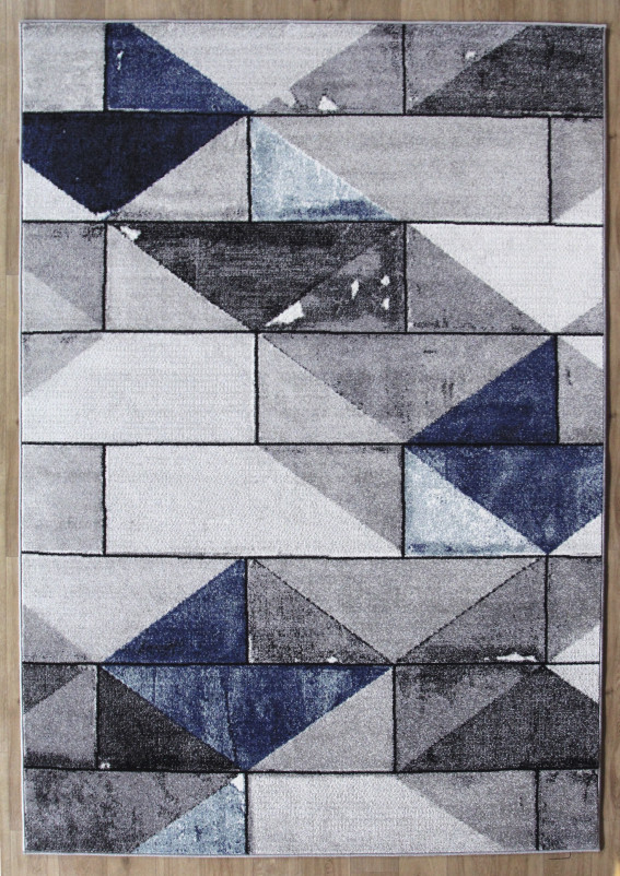 Ковер D547 - GRAY-BLUE 9 - Прямоугольник