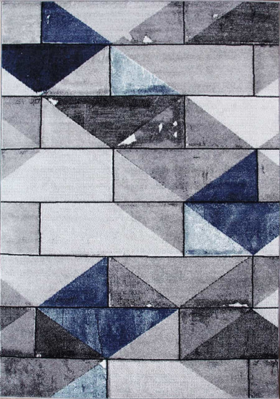 Ковер D547 - GRAY-BLUE - Прямоугольник