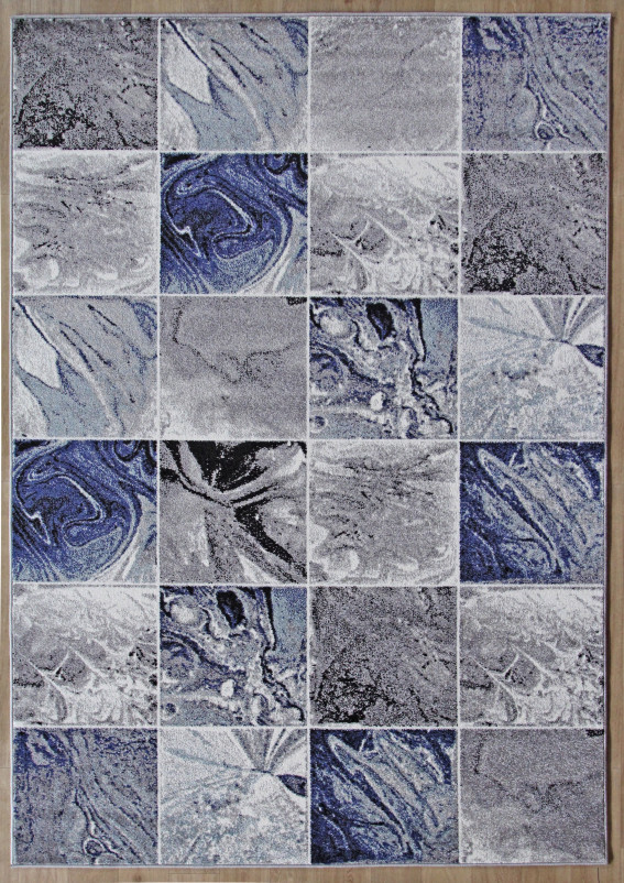 Ковер D549 - GRAY-BLUE - Прямоугольник
