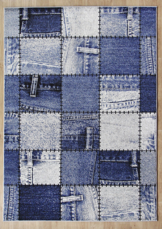 Ковер D552 - BLUE - Прямоугольник