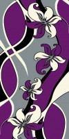 Ковер V816 - GRAY-VIOLET - Дорожка