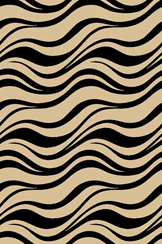 Ковер V817 - BEIGE-BLACK - Прямоугольник