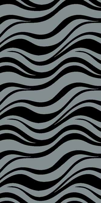 Ковер V817 - GRAY-BLACK - Дорожка