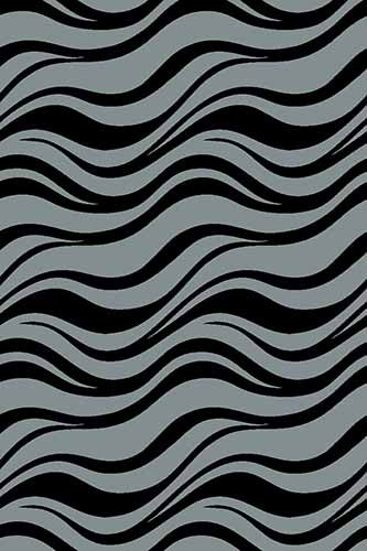 Ковер V817 - GRAY-BLACK - Прямоугольник