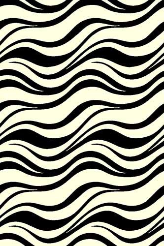 Ковер V817 - L.CREAM-BLACK - Прямоугольник