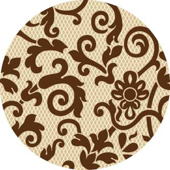 Ковер V824 - BEIGE - Круг