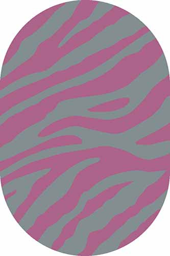 Ковер d130 - GRAY-LILAC - Овал