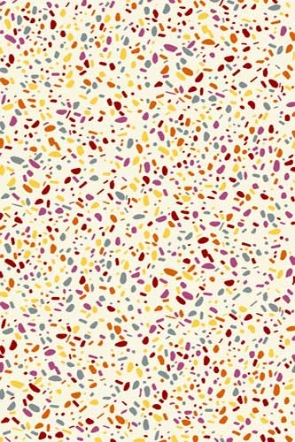 Ковер p848 - CREAM-MULTICOLOR - Прямоугольник
