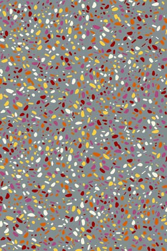 Ковер p848 - GRAY-MULTICOLOR - Прямоугольник