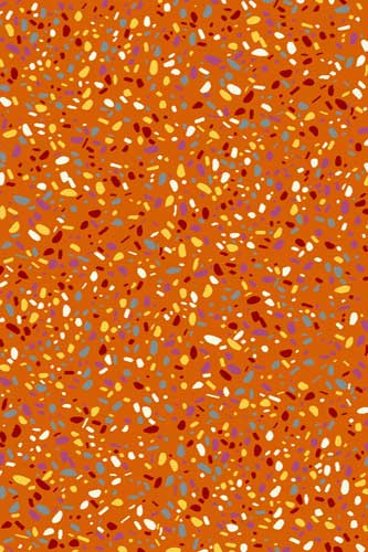 Ковер p848 - ORANGE-GRAY - Прямоугольник