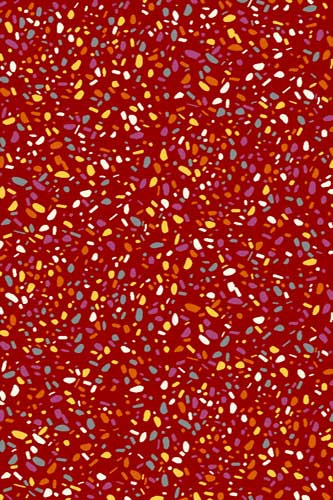 Ковер p848 - RED-GRAY - Прямоугольник