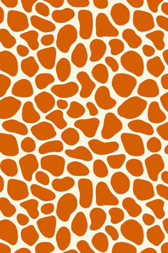 Ковер P856 - CREAM-ORANGE - Прямоугольник