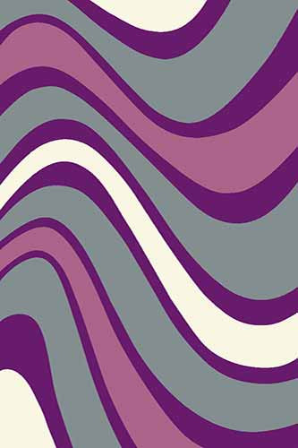 Ковер v802 - GRAY-LILAC - Прямоугольник