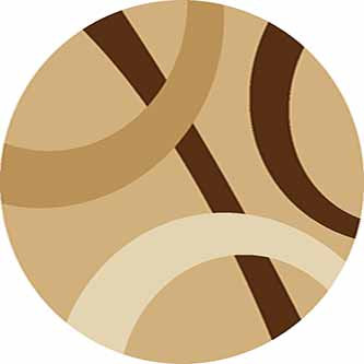 Ковер v810 - BEIGE - Круг