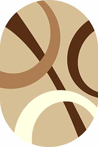 Ковер v810 - BEIGE - Овал